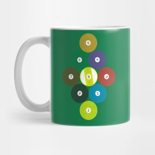 Billiard Balls on Billiard Balls - 9 Ball Mug